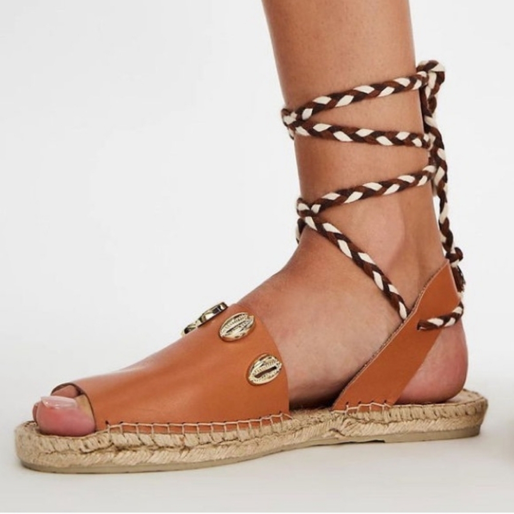 Free People Wander Wrap Espadrilles Women's Sandals. Sz 8 NWOT - Picture 4 of 10